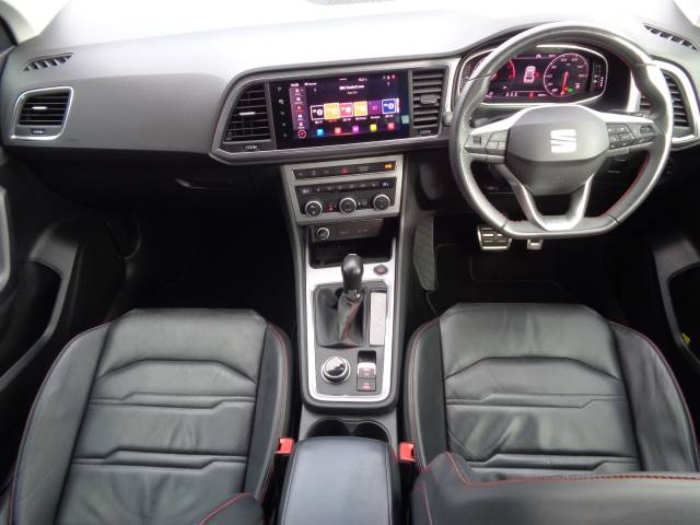 SEAT Ateca 1.5 Estate FR Sport Hatchback Petrol White